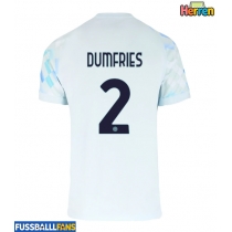 Inter Milan Denzel Dumfries #2 Auswärtstrikot 2025-26 Kurzarm